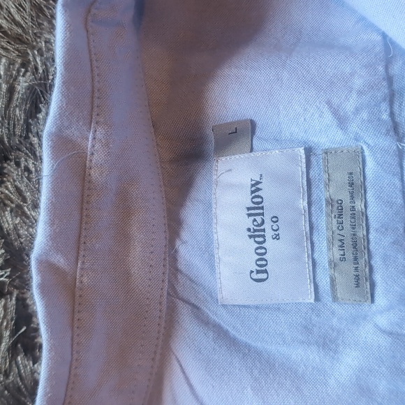 Goodfellow & Co Light Blue Northrop Button-Down Dress Shirt - Picture 7 of 11
